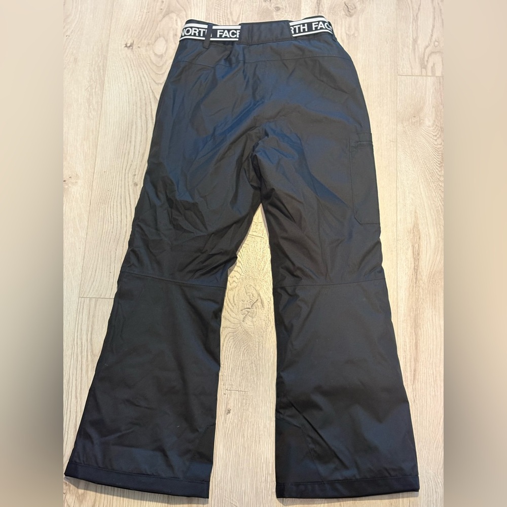 THE NORTH FACE Black Snow Pants size Youth Medium 10-12. EUC look new EZ Grow - Picture 8 of 13
